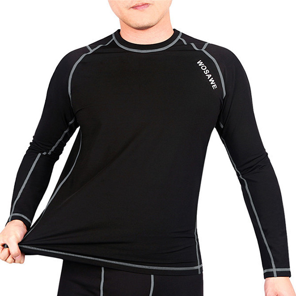 Fashionable Warmth Thermal Fleece Base Layer Cycling Jersey+ Pants For Unisex