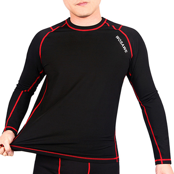 Fashionable Warmth Thermal Fleece Base Layer Cycling Jersey+ Pants For Unisex