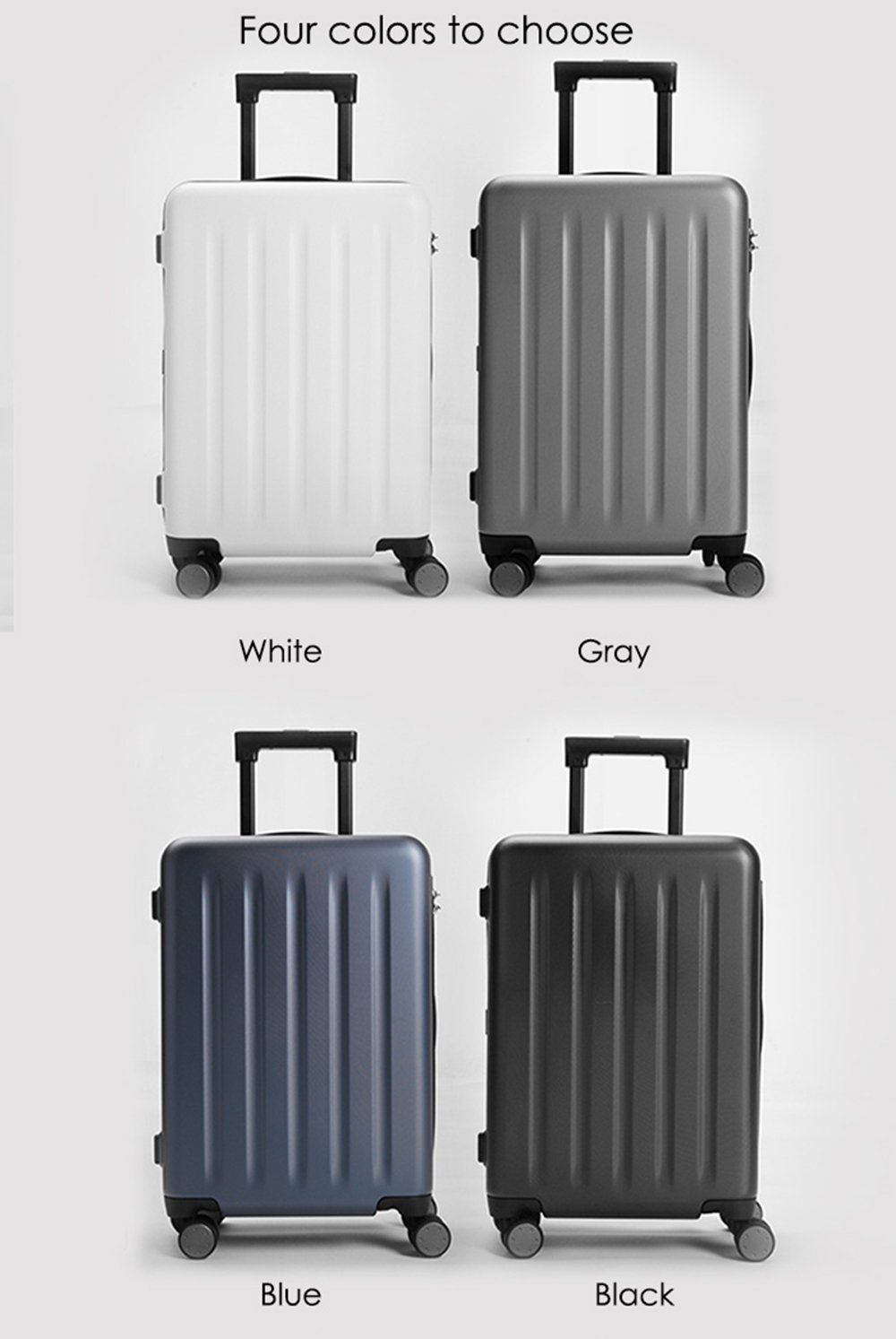 Original Xiaomi 90 Minutes Spinner Wheel Luggage Travel Suitcase