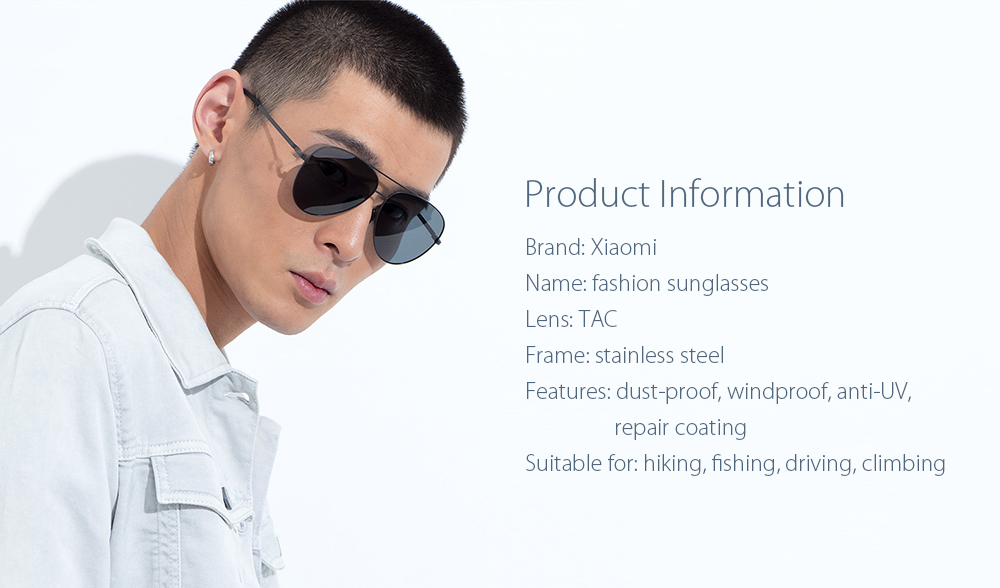 Xiaomi Repair Coating Neutral Sunglasses