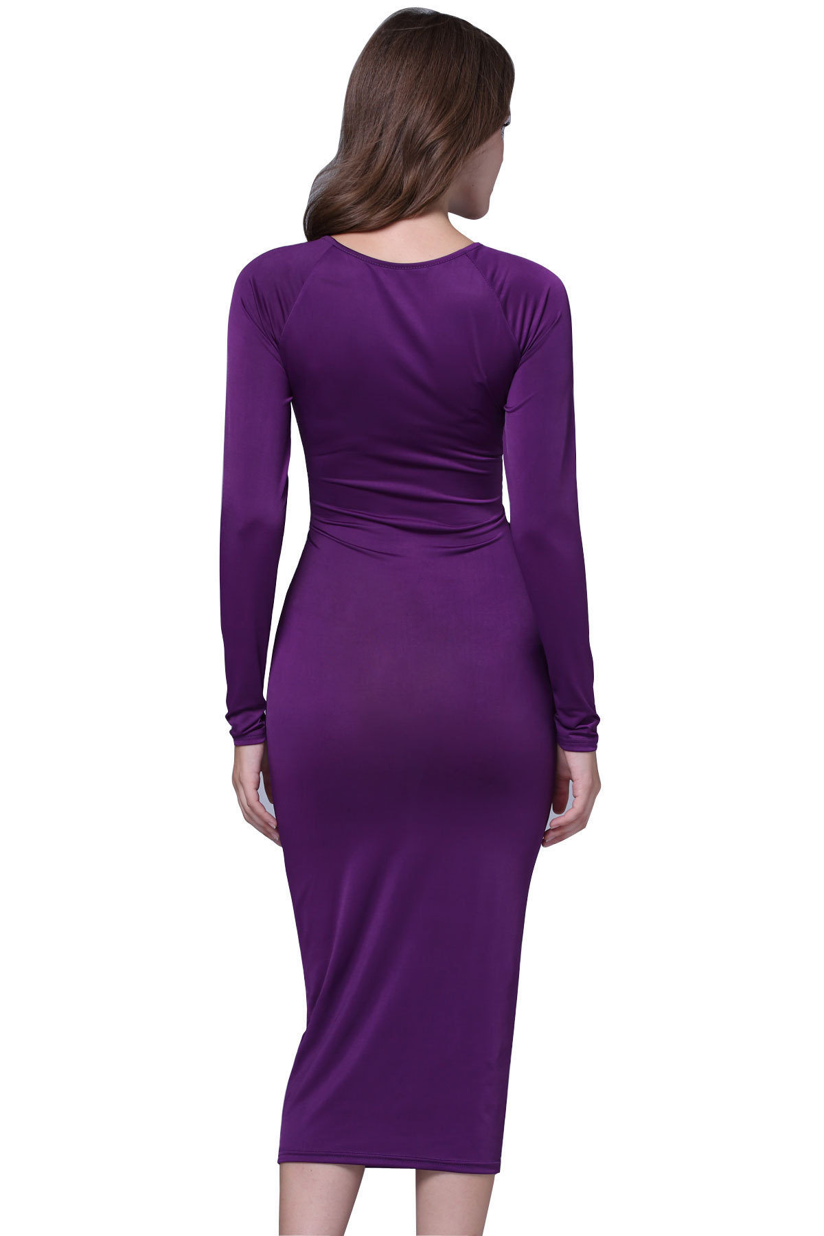 Long Sleeves Tight Formal Dress