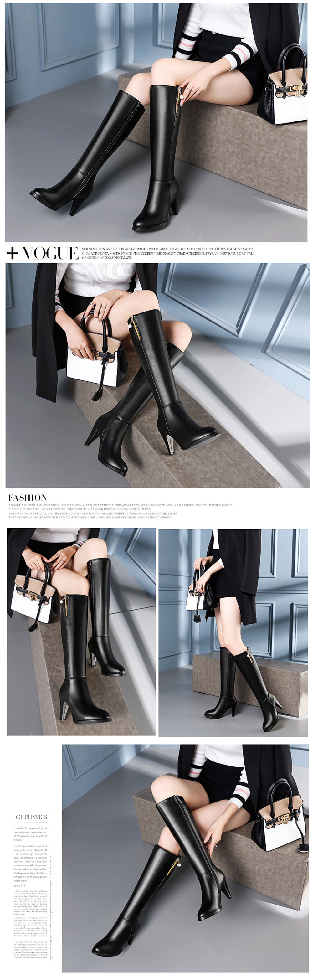 Autumn and Winter New Fashion Style Ladies Long Boots