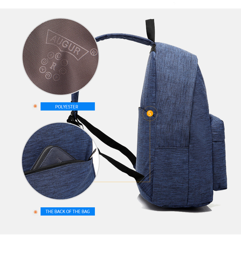 AUGUR Brand Backpack For Men Woman School Bag Laptop Travel College