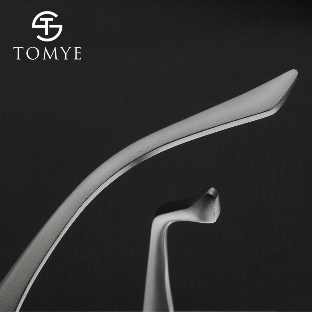 TOMYE 9175 Al-Mg Alloy Aviator Polarized Sunglasses for Men