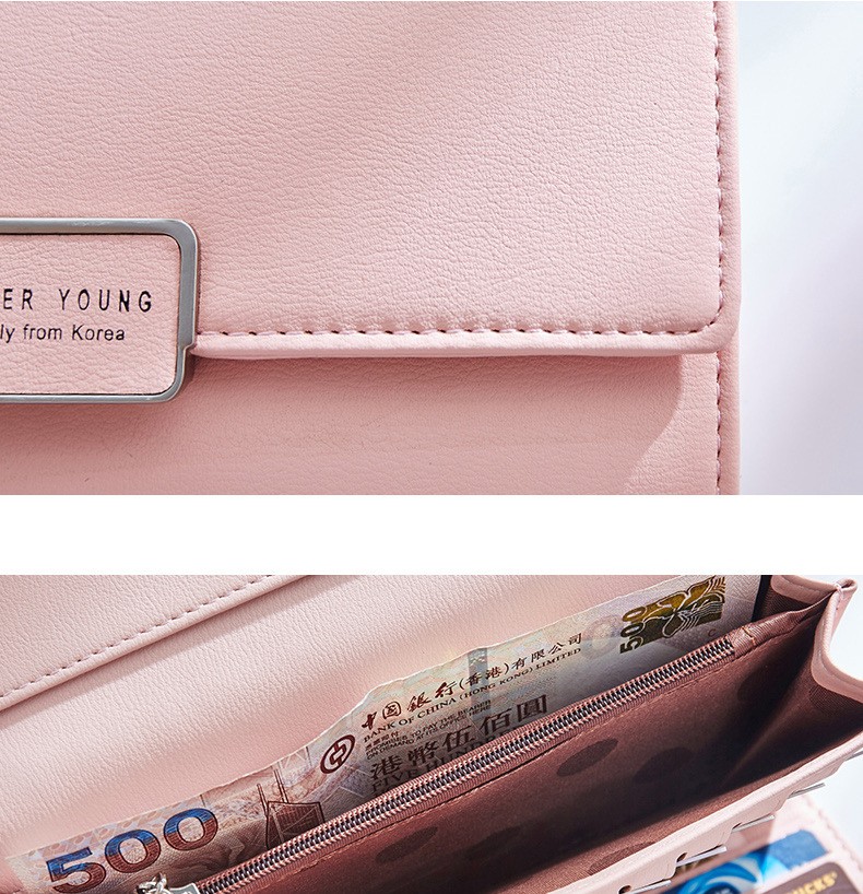 Fashion Women Wallet Clutch Purse Female Long Leather Ladies Holder Money Bag