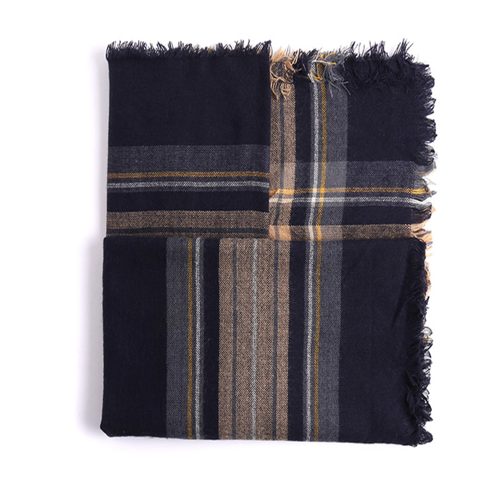 New multicolor Plaid warm fashion scarf scarf