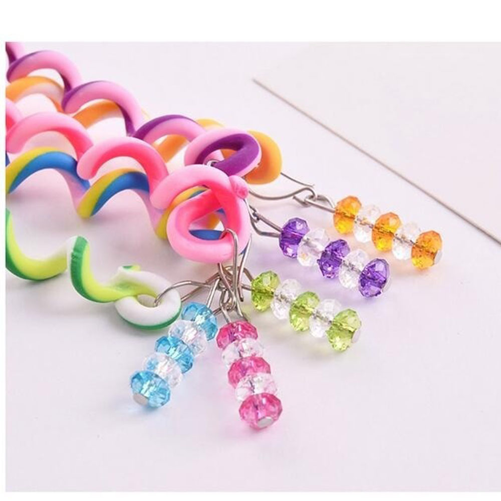 Kids Curler Hair Braid Hair Sticker Baby Girls' Decor Hair Accesories