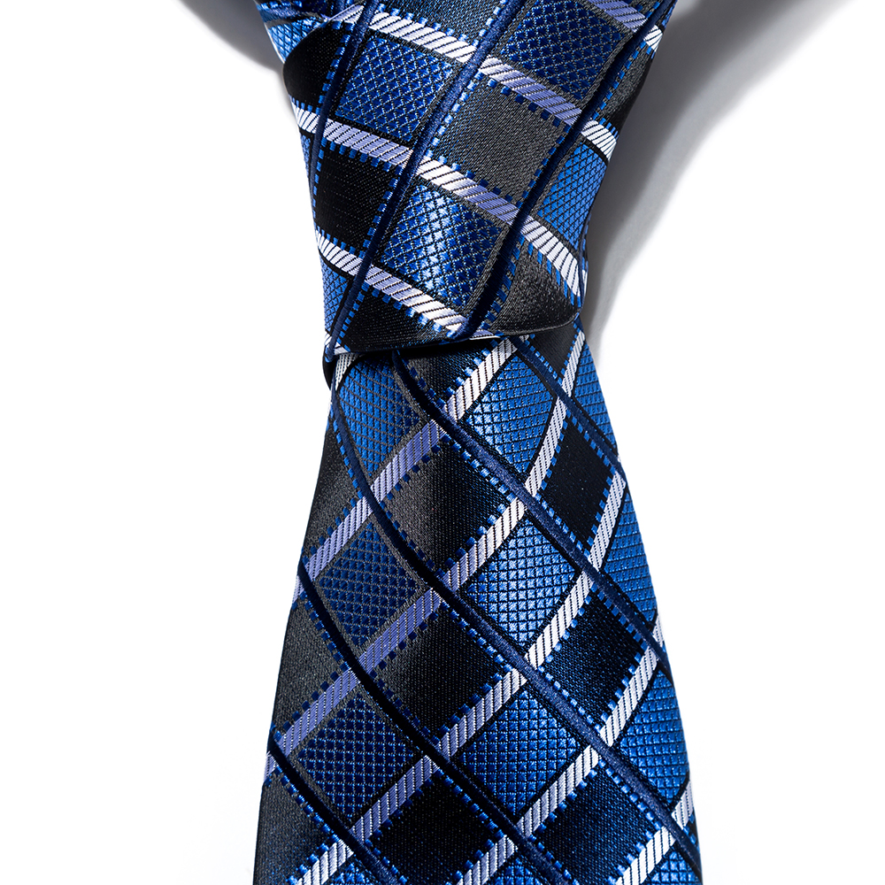 New Fashion Men's Accessories Business Necktie Casual Geometric Plaid All Match Tie