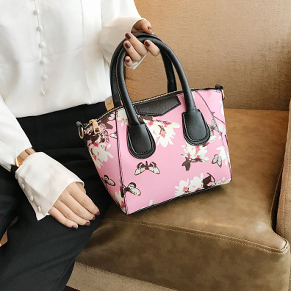 Women's Handbag Printing Pattern Trendy Fashion Multi Functional Bag