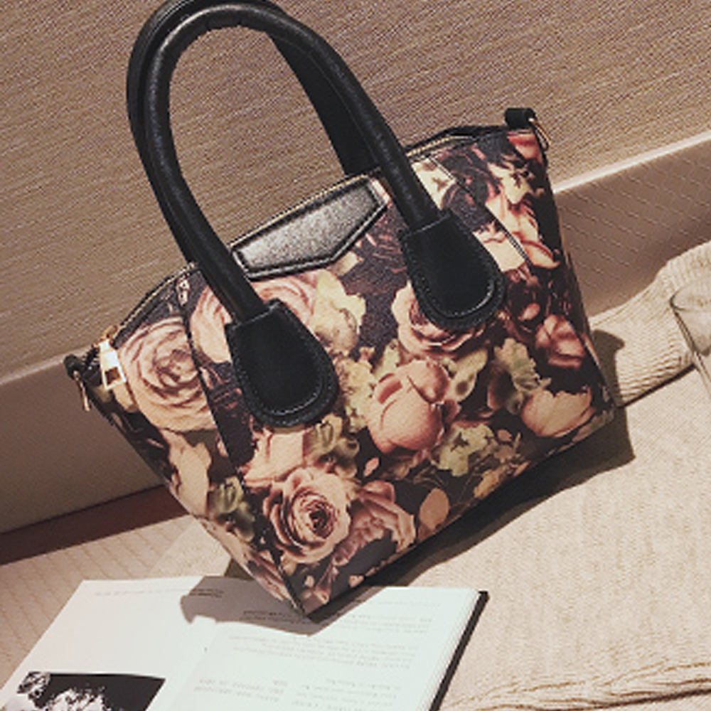 Women's Handbag Printing Pattern Trendy Fashion Multi Functional Bag
