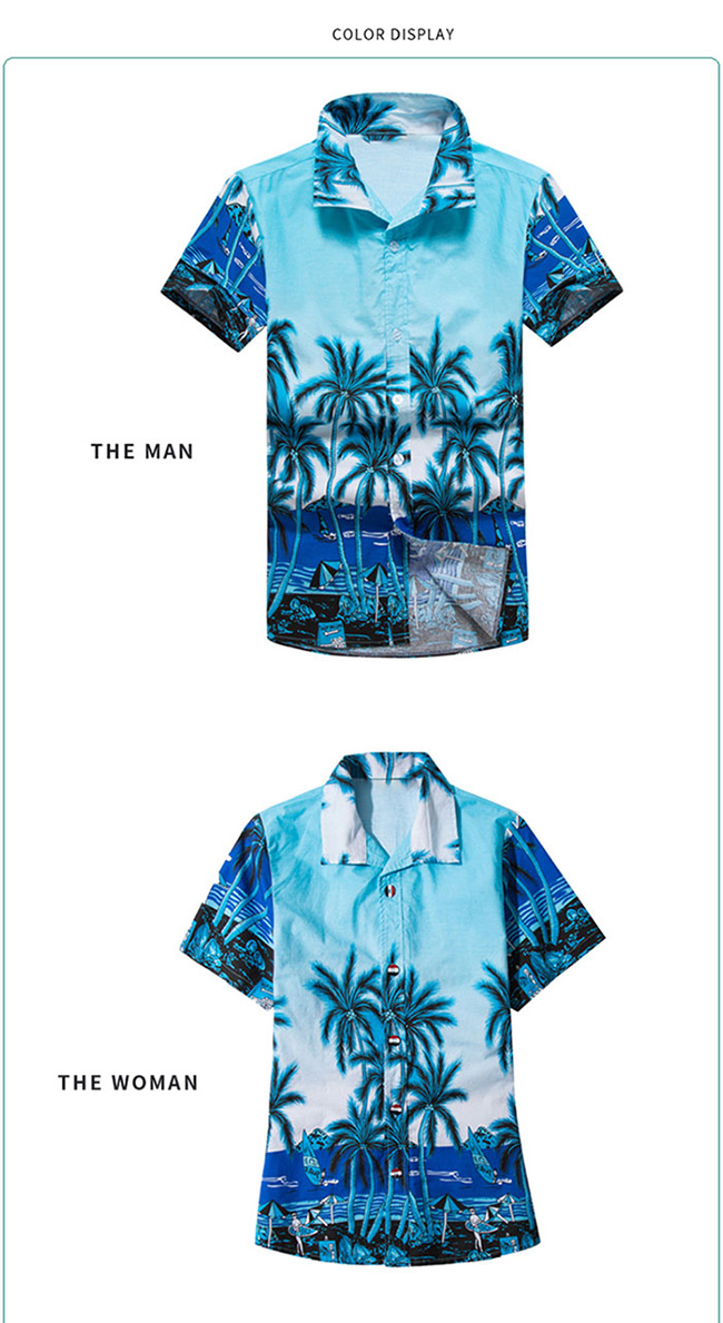 Tropical Print Matching Family Shirt
