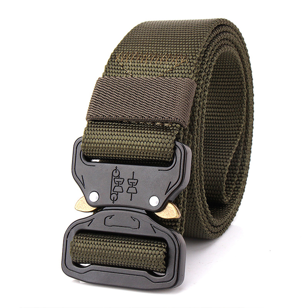 Men Adjustable Combat Web Waistband Rescue Rigger Belt