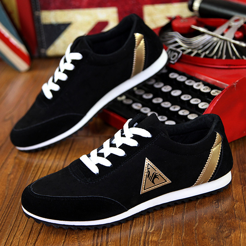 New Men's Casual Flats Shoes Running Sports Breathable Canvas Shoes