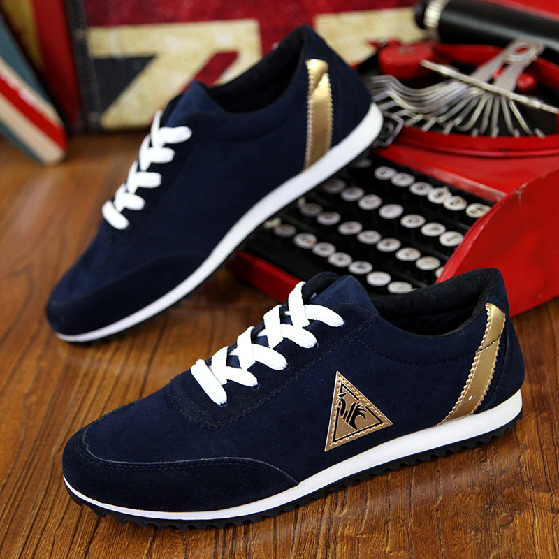 New Men's Casual Flats Shoes Running Sports Breathable Canvas Shoes