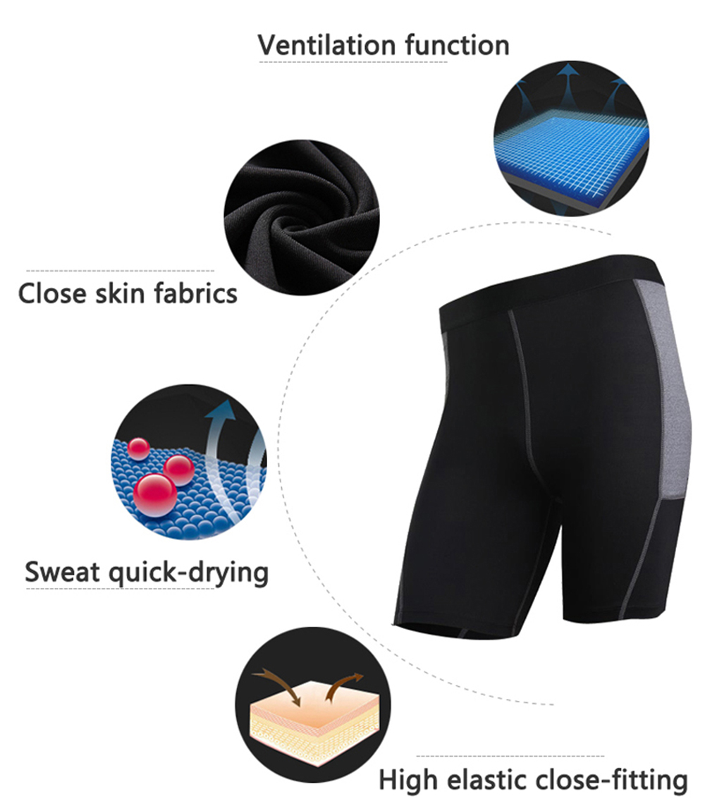 Men'S Gym Leggings Athletic Football Clothing Running Shorts