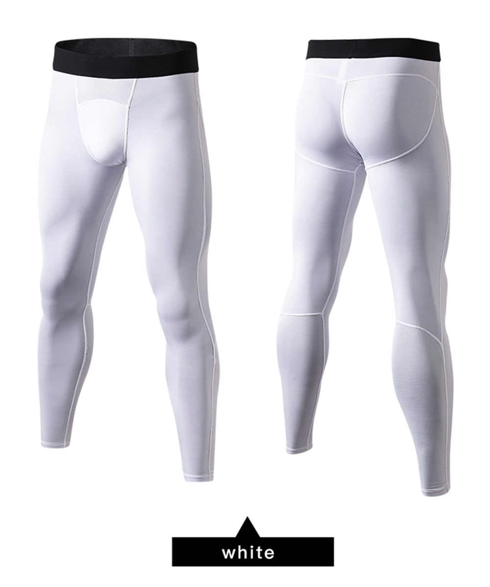 Fitness Men Sport Tights Running Pants Compression Bodybuilding Trousers