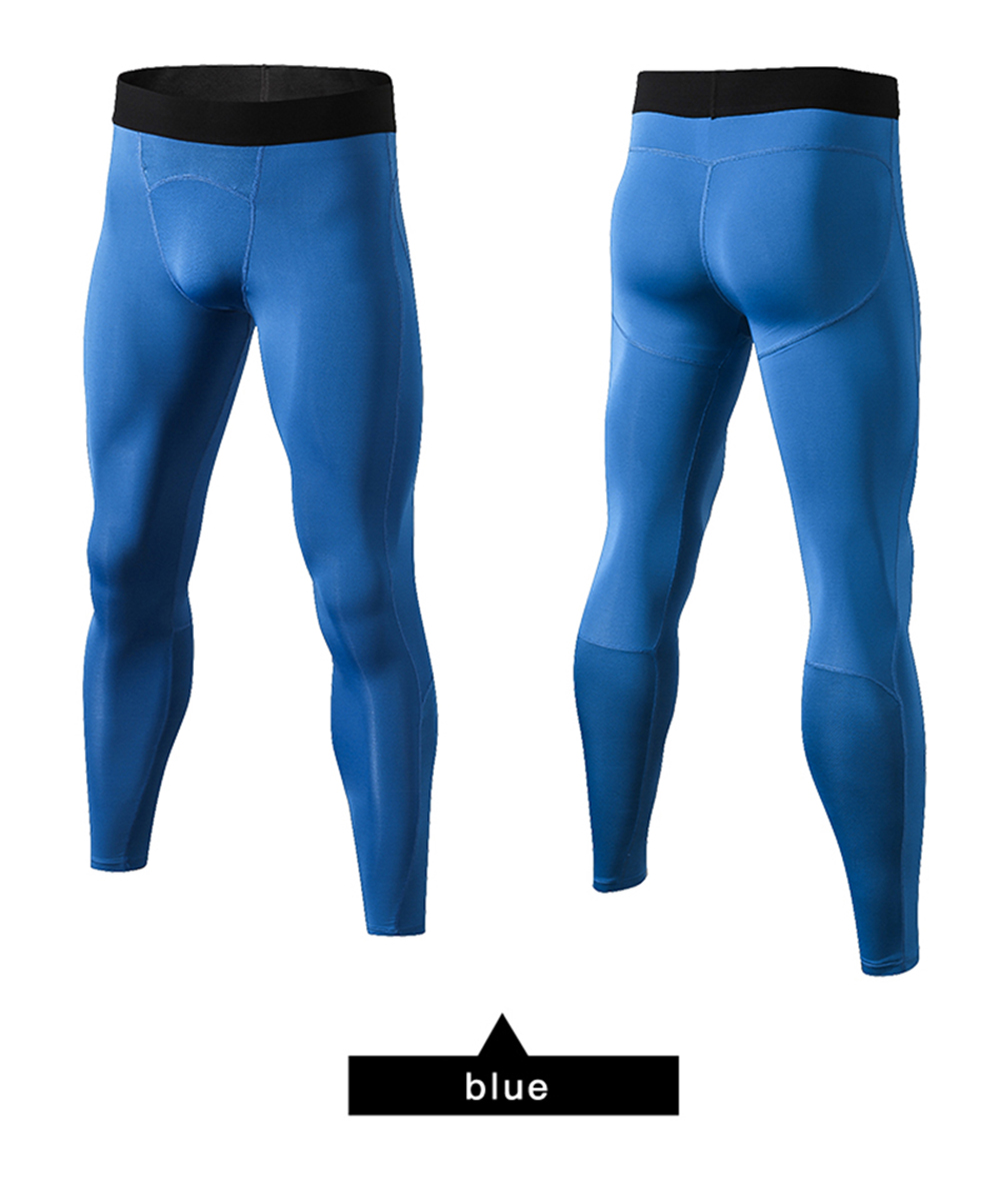 Fitness Men Sport Tights Running Pants Compression Bodybuilding Trousers