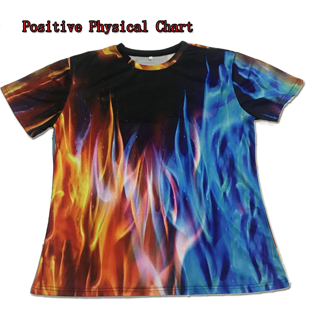 Men's Summer Digital Printing 3D Short Sleeved T-shirts