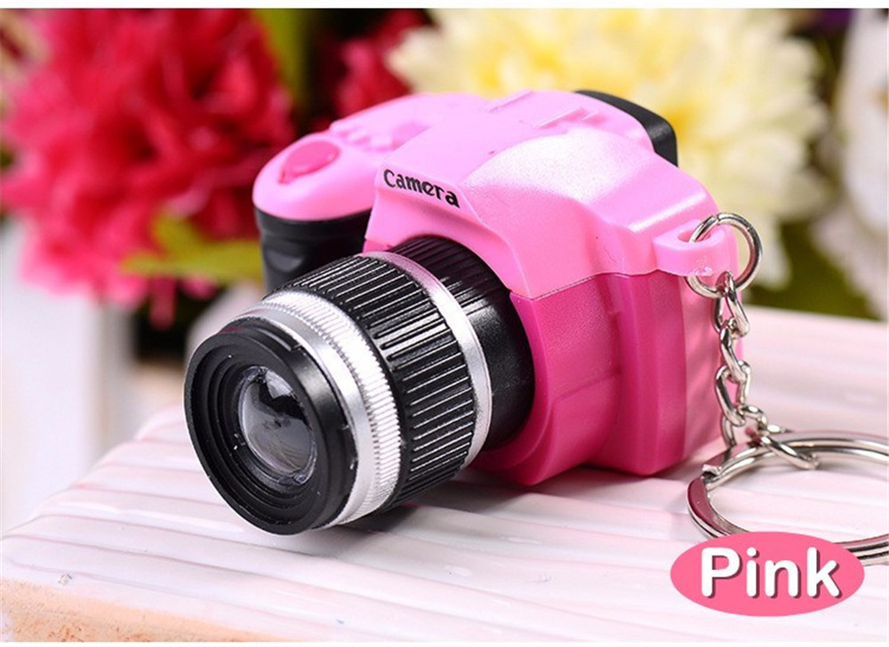 LED Keychain Camera Model with Sound