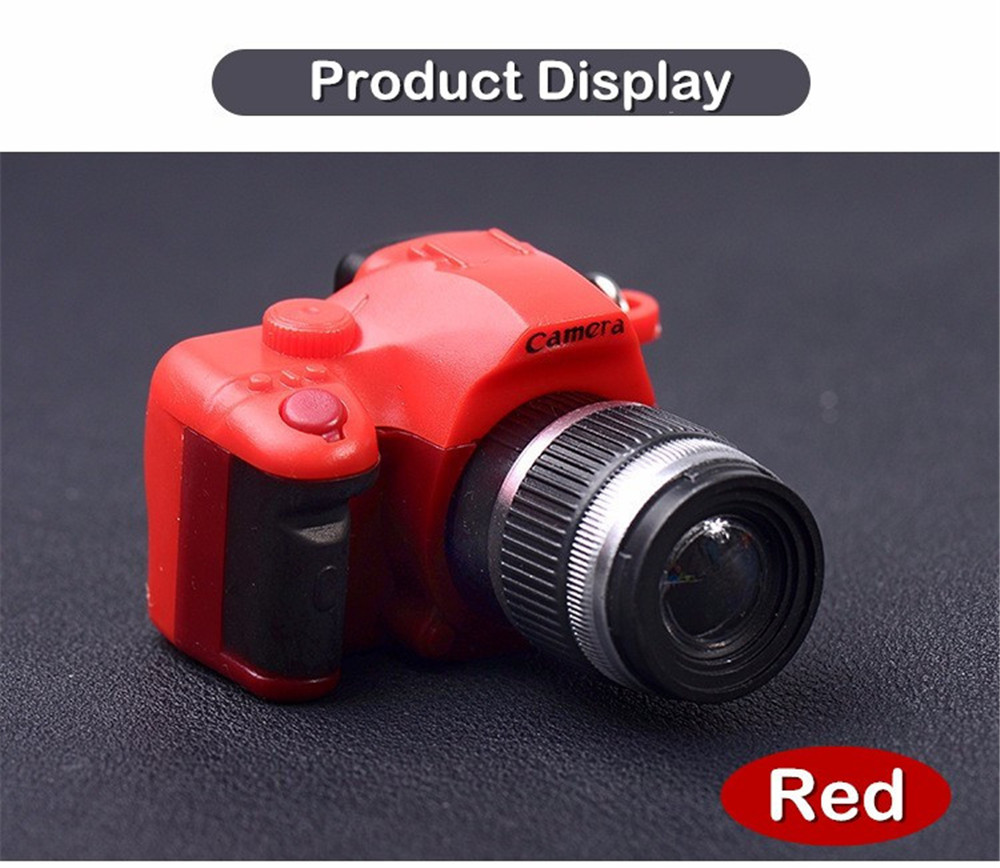 LED Keychain Camera Model with Sound