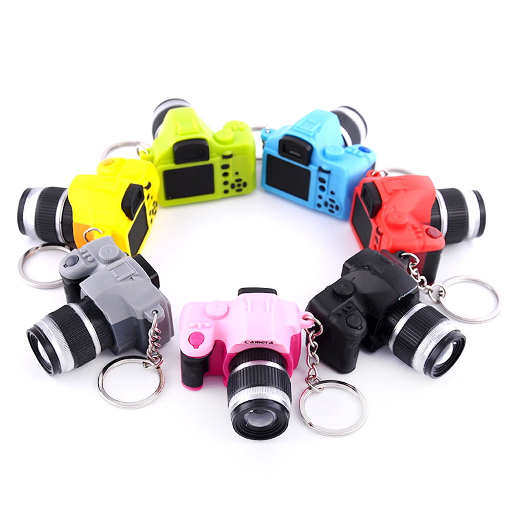 LED Keychain Camera Model with Sound