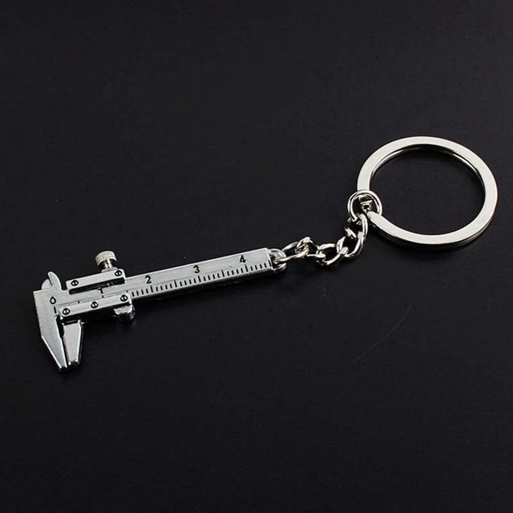 Vernier Caliper Creative Keychain