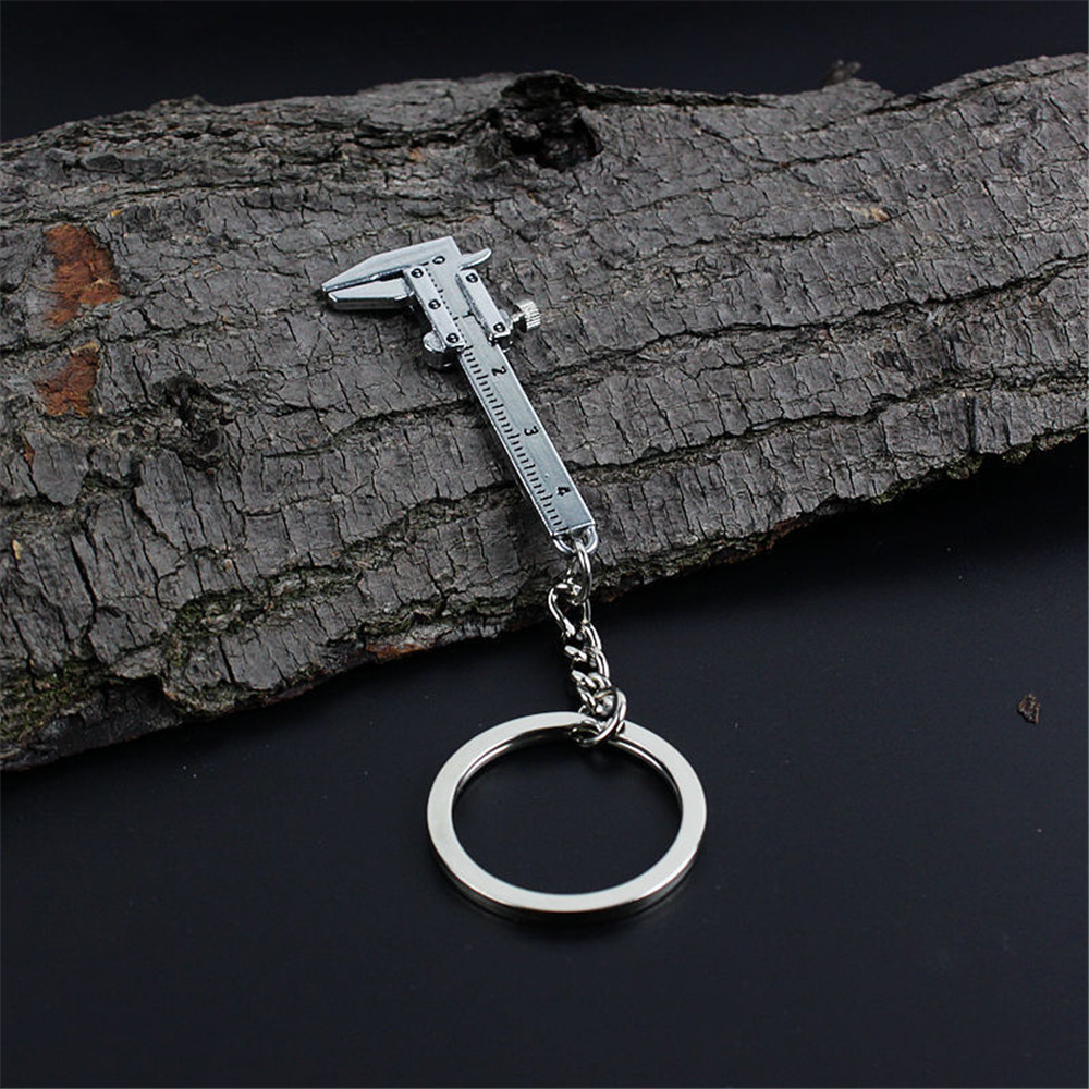 Vernier Caliper Creative Keychain