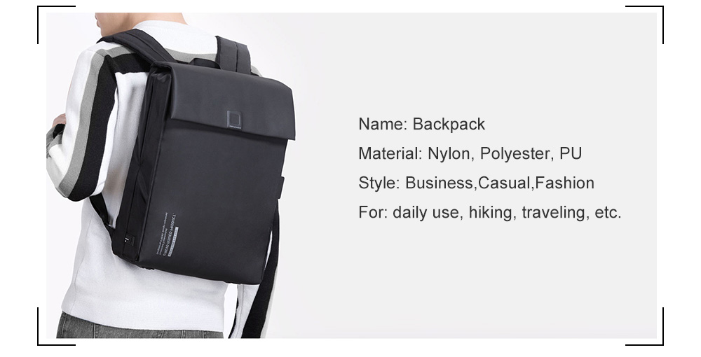 UREVO Business Water-resistant Multifunctional Combined Laptop Bag from Xiaomi Youpin