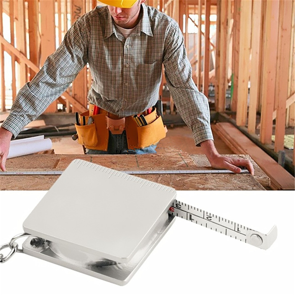 Mini Steel Tape Measure Keychain Measure Tape