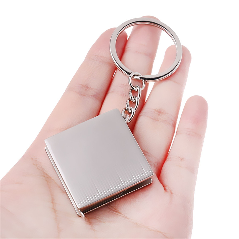 Mini Steel Tape Measure Keychain Measure Tape