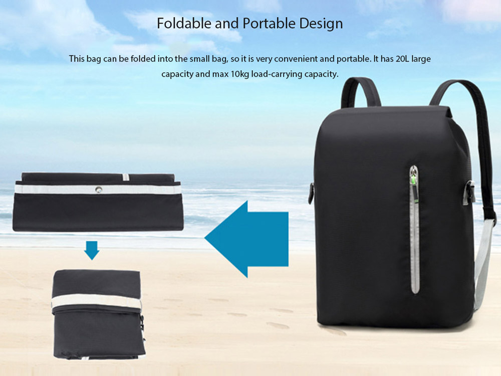 SONGKUN Lightweight Foldable Water-resistant Laptop Backpack