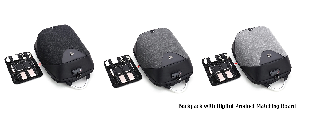 ARCTIC HUNTER Anti-theft Smart USB Recharge Backpack