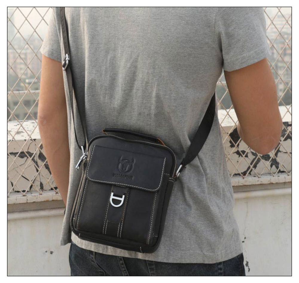 Men Shoulder Bag Vintage Style Casual Crossbody Male Messenger Bags ...