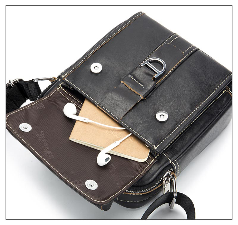 Men Shoulder Bag Vintage Style Casual Crossbody Male Messenger Bags ...