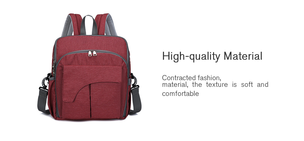 HUWAIJIANFENG Women Multifunctional Backpack Leisure Large Capacity