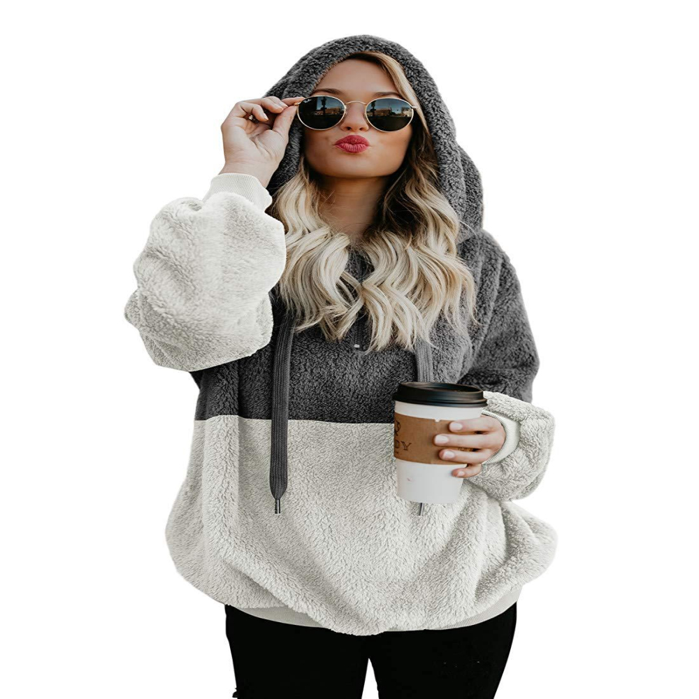 Rope Hooded Sweater Long Sleeved