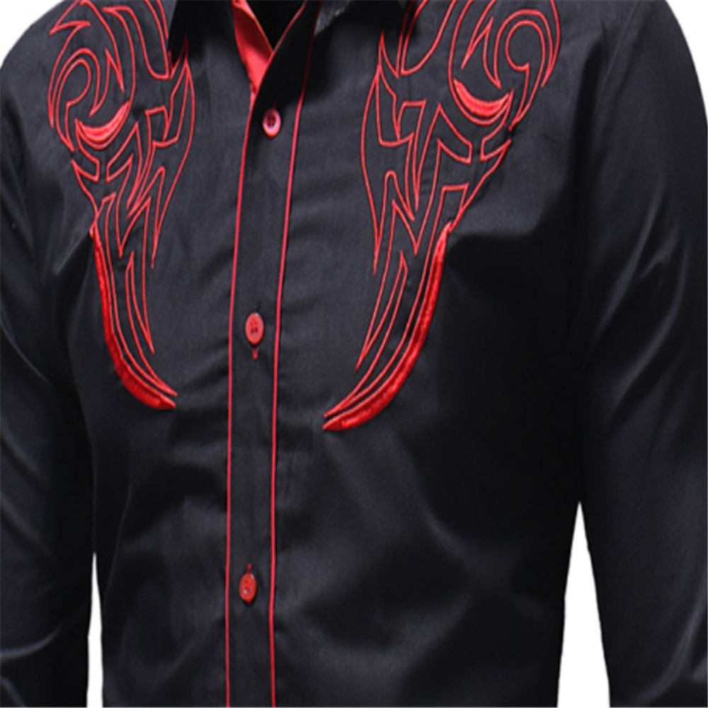 Men'S Totem Embroidered Shirt