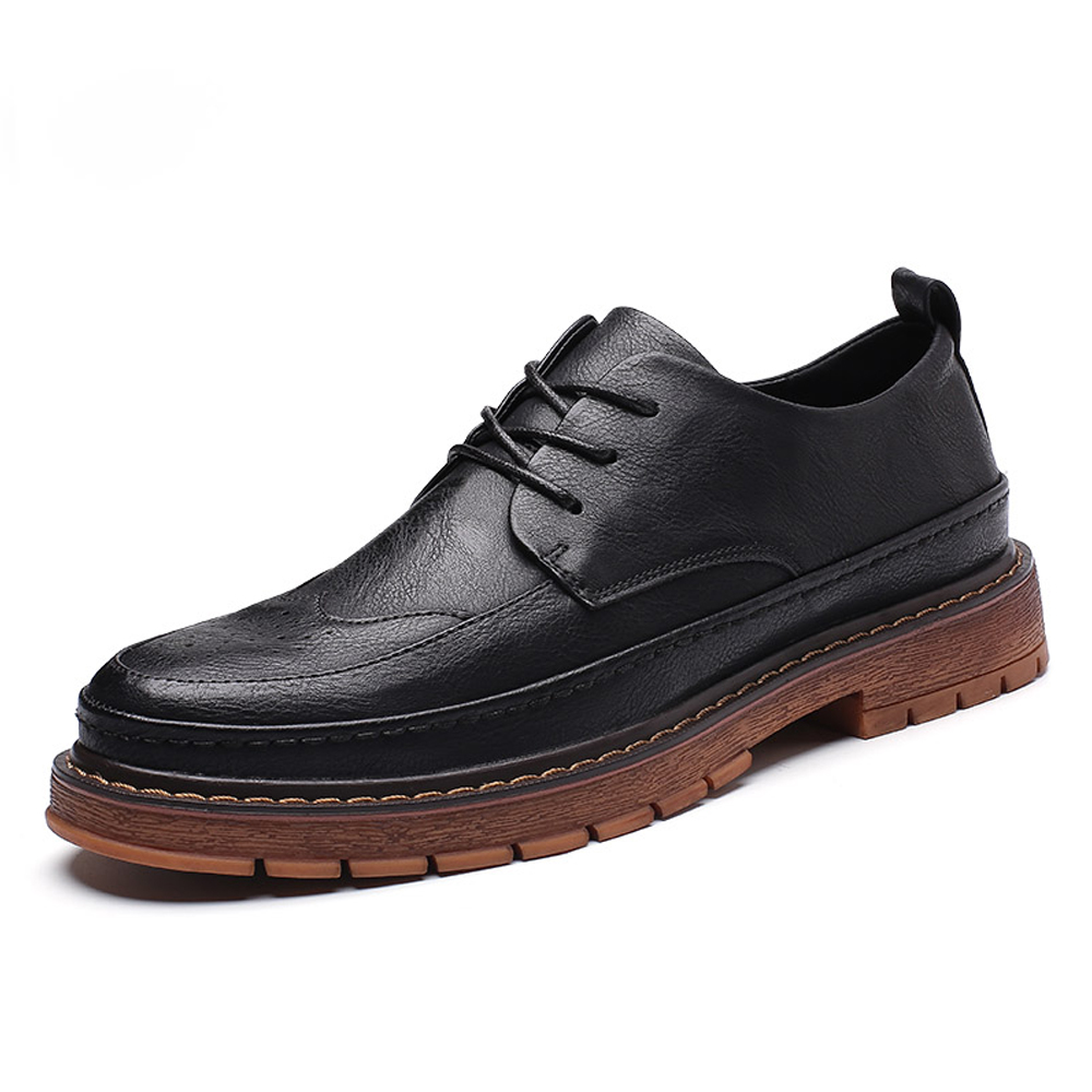 Autumn Winter New Vintage Shoes Men'S Casual Shoes