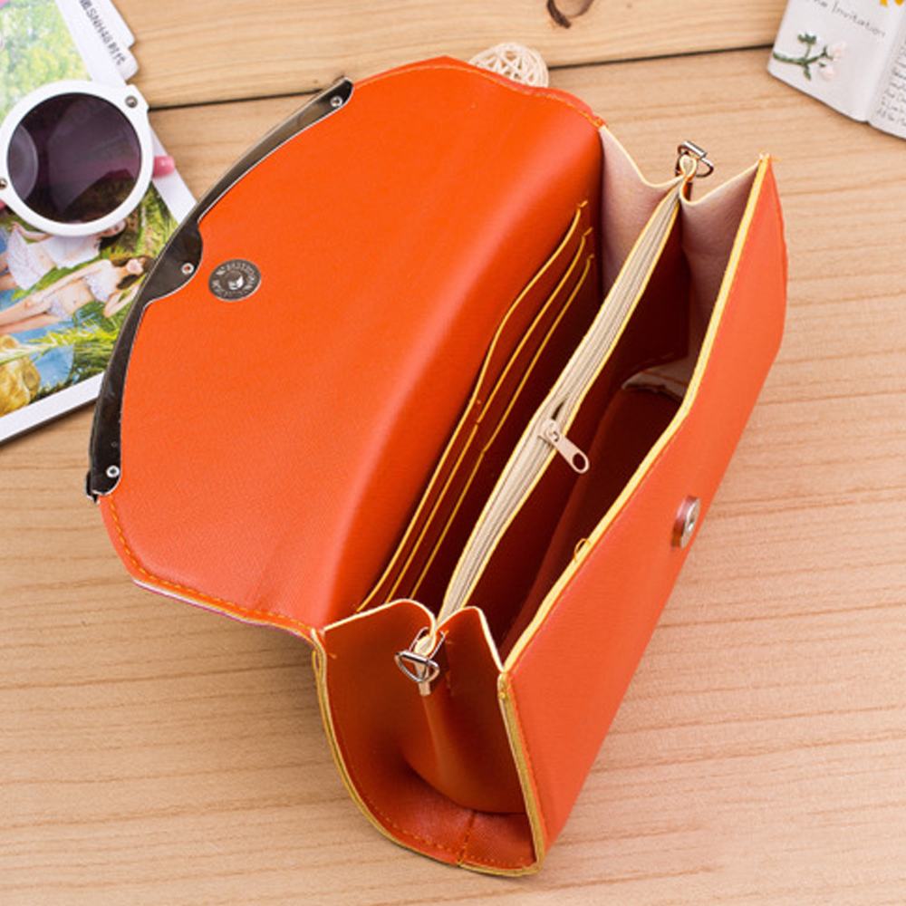 New Ladies Diagonal Bag Crown Color Matching Handbag Shoulder Bag