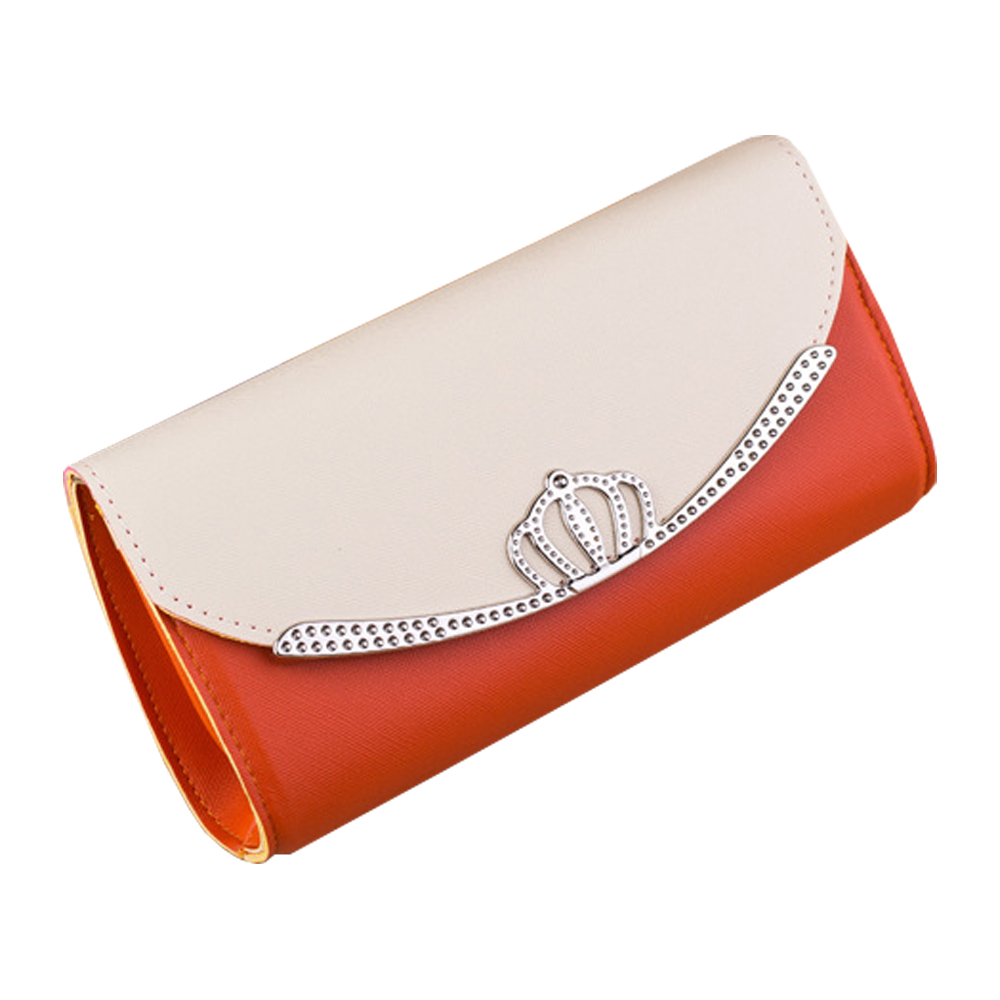 New Ladies Diagonal Bag Crown Color Matching Handbag Shoulder Bag