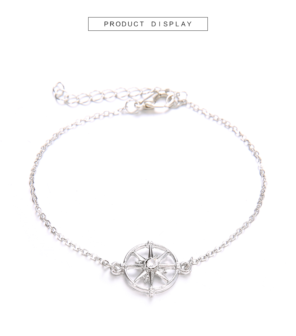 3 Pcs/Set Bohemian Handmade Weave Moon Star Bracelet Sets Women