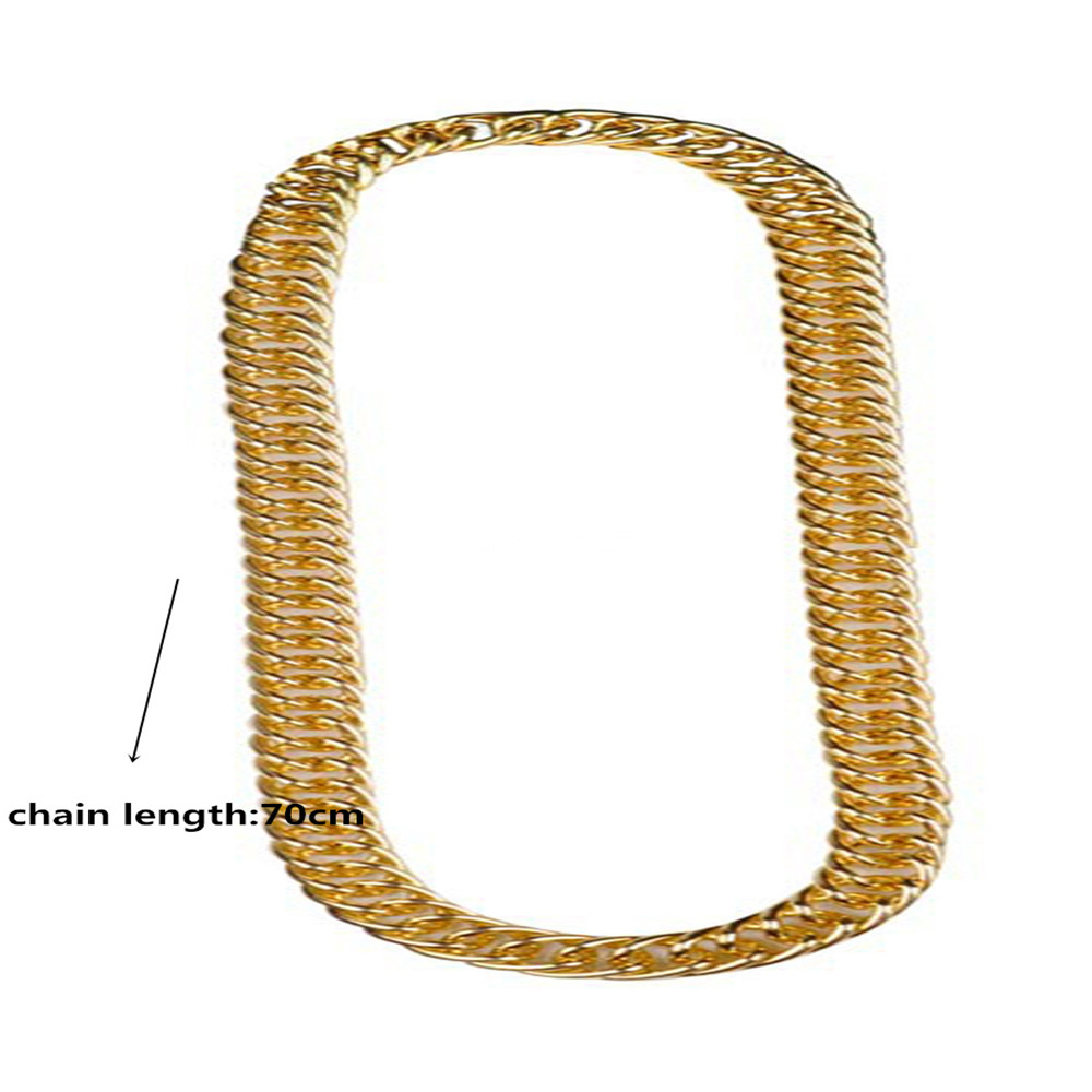 Jindian Fashion Men's Metal Rough Chain