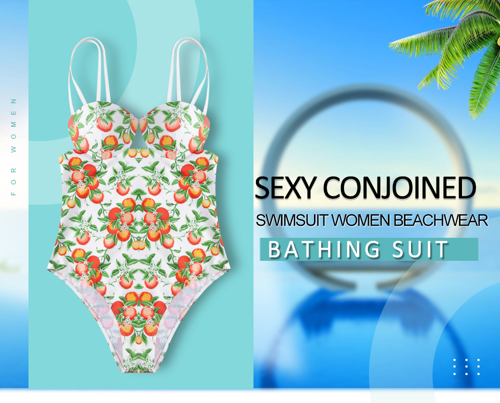 Sexy Conjoined Swimsuit Women Beachwear Swimwear Bathing Suit