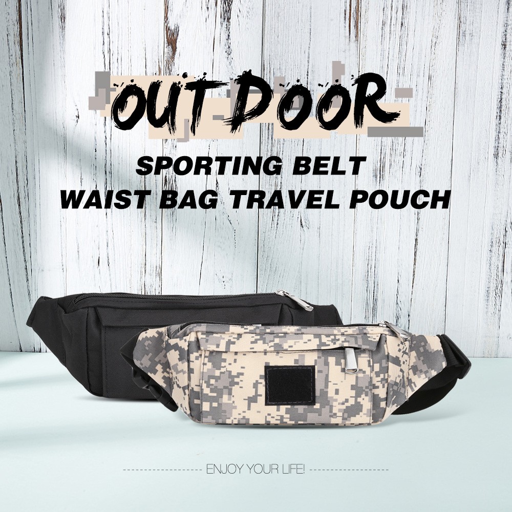 Outdoor Travel Sporting Belt Pack Waist Bag Pouch