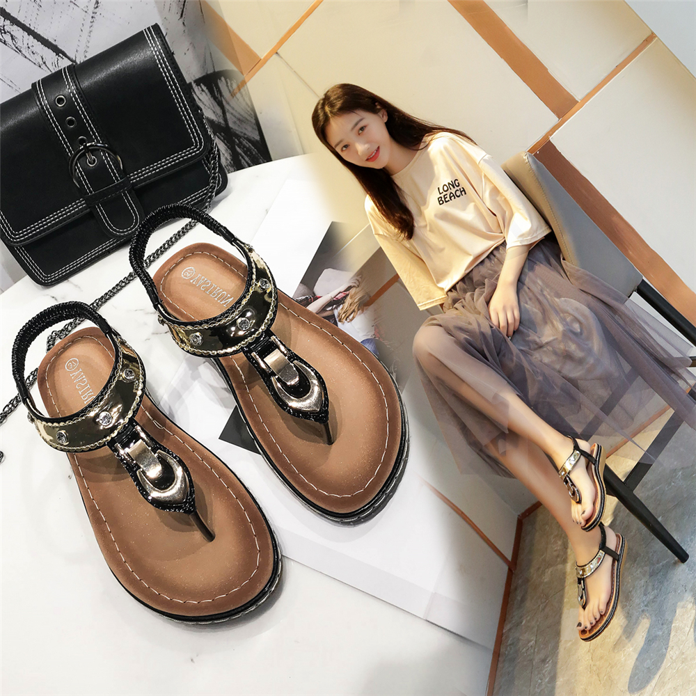 New Minimalistic Casual Women'S Sandals Platform Shoes