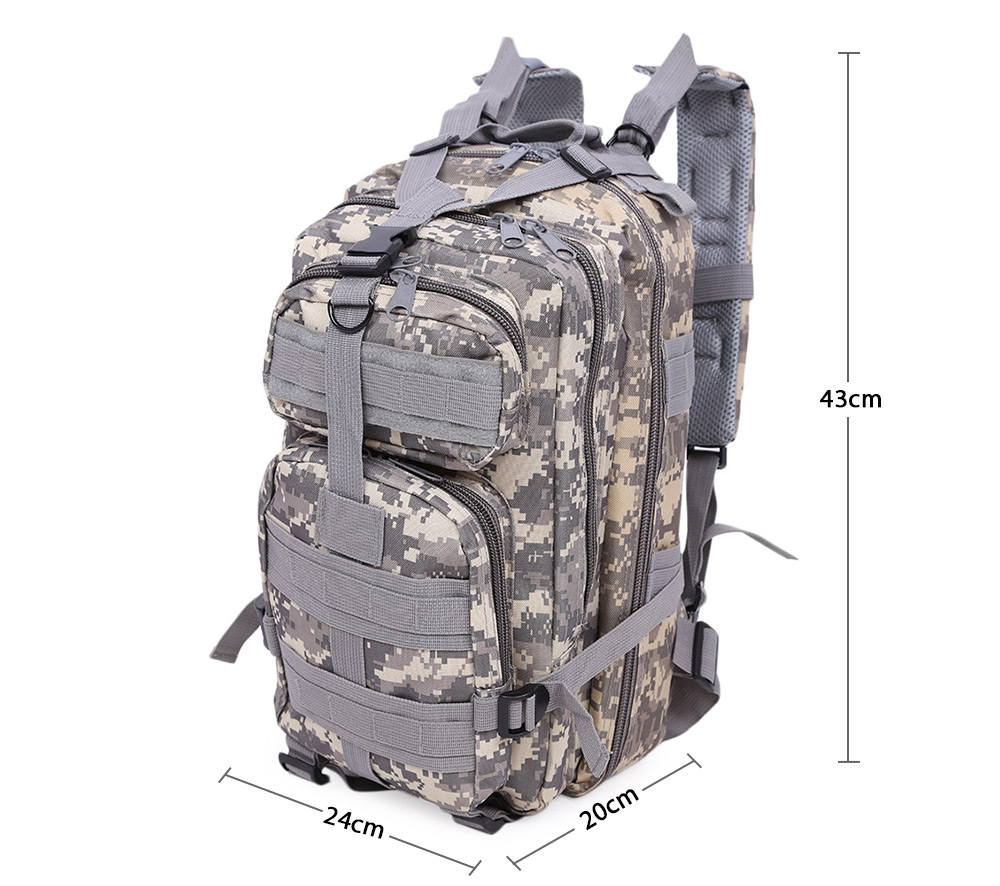 Guapabien Casual Outdoor Mountaineering Military Equipment Camping Sports Backpack for Men