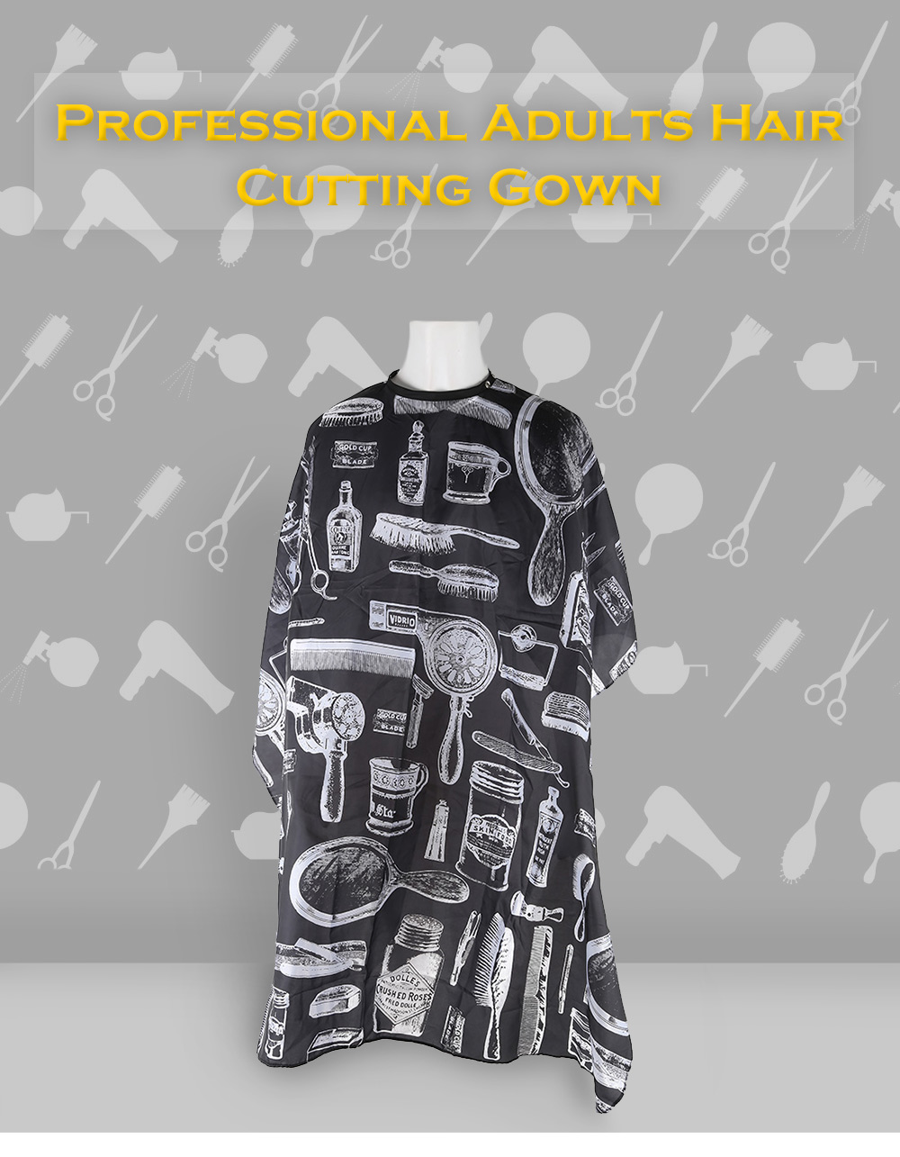 Professional Adults Hair Cutting Gown