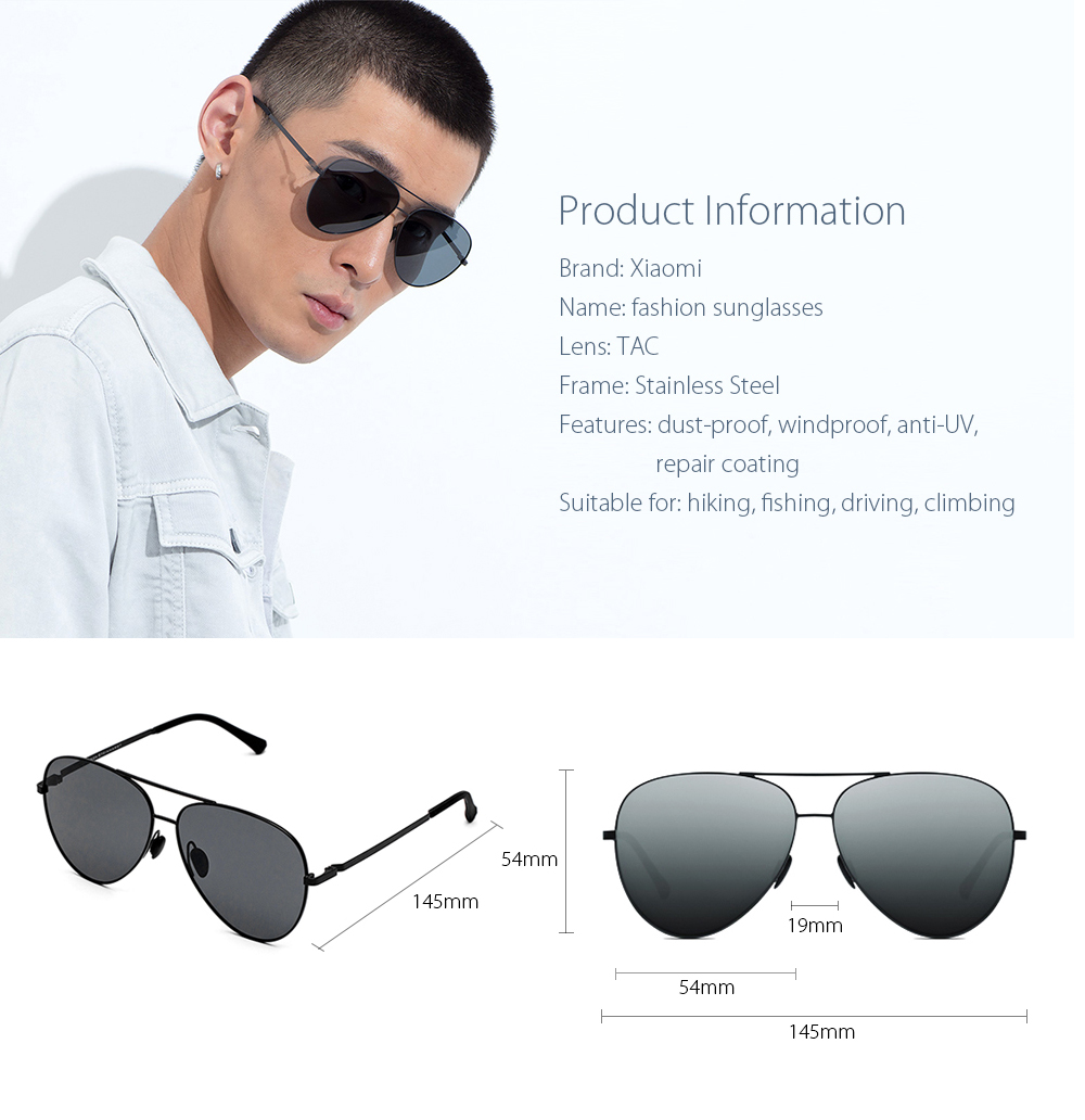 Xiaomi Repair Coating Neutral Sunglasses