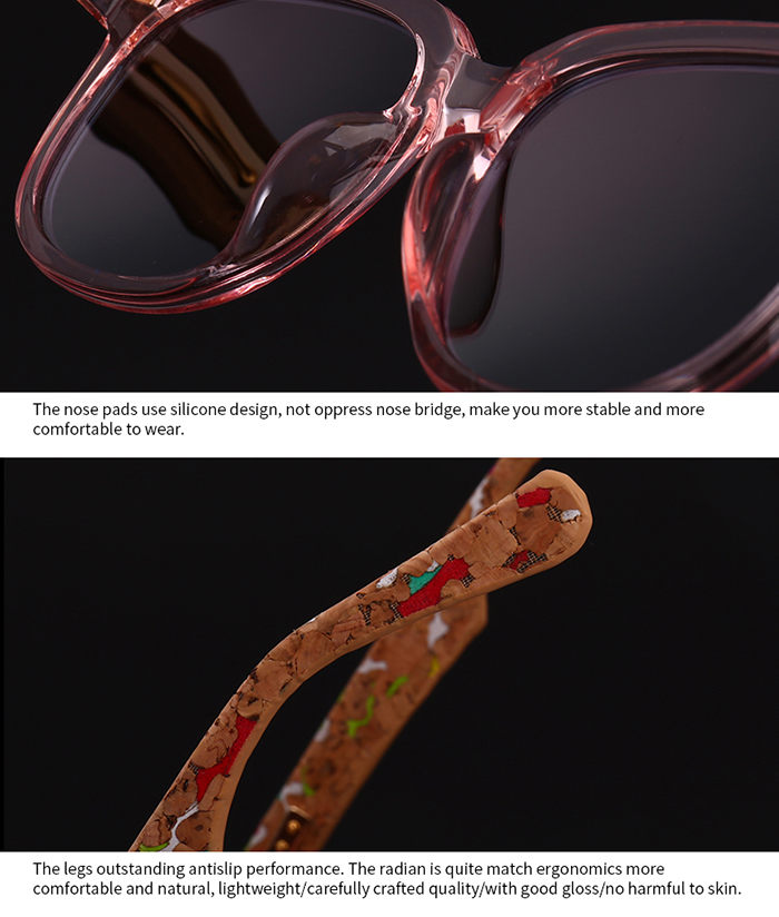Full Frame Design Marble Grain Legs Mirror Sunglasses