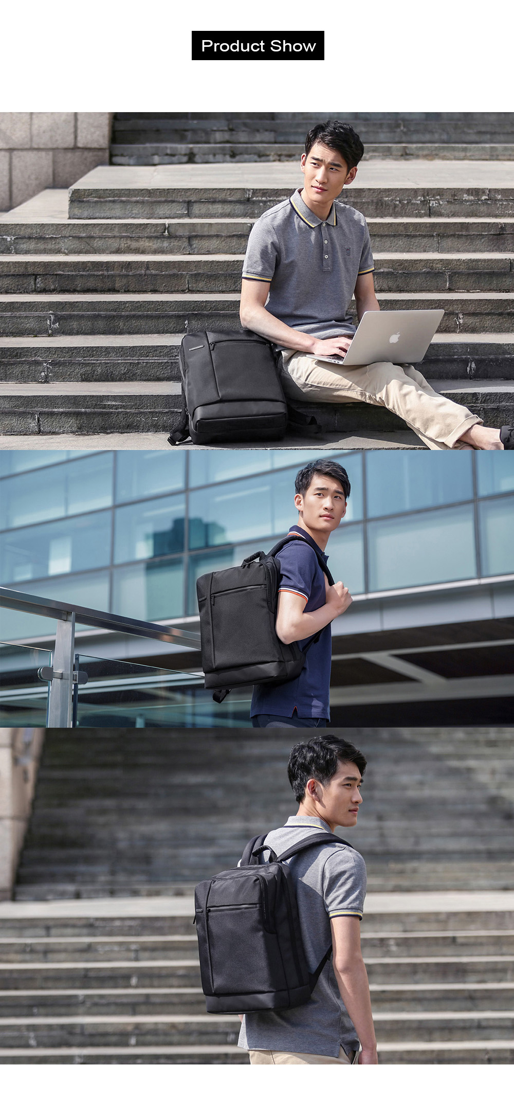 Xiaomi Classical Business Laptop Backpack for Men
